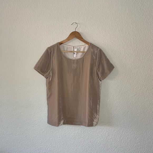 JCREW Velvet Top - Picture 2 of 8